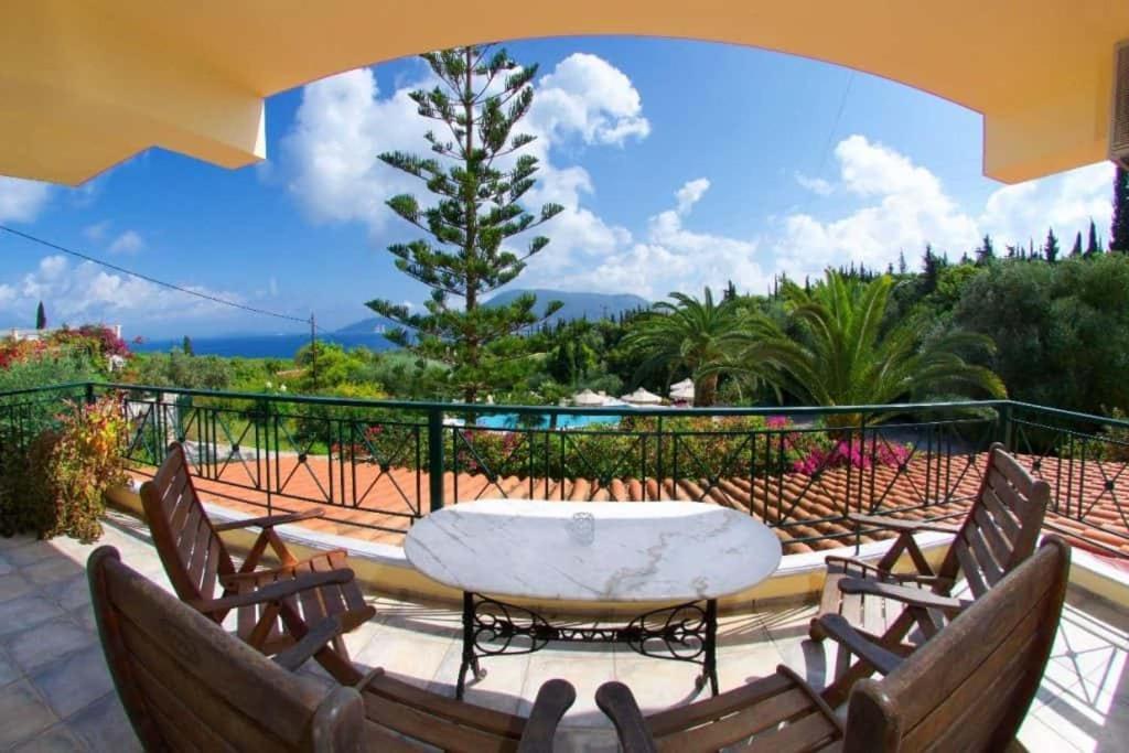 Panorama Apartments Fiscardo Fiskardo Bagian luar foto