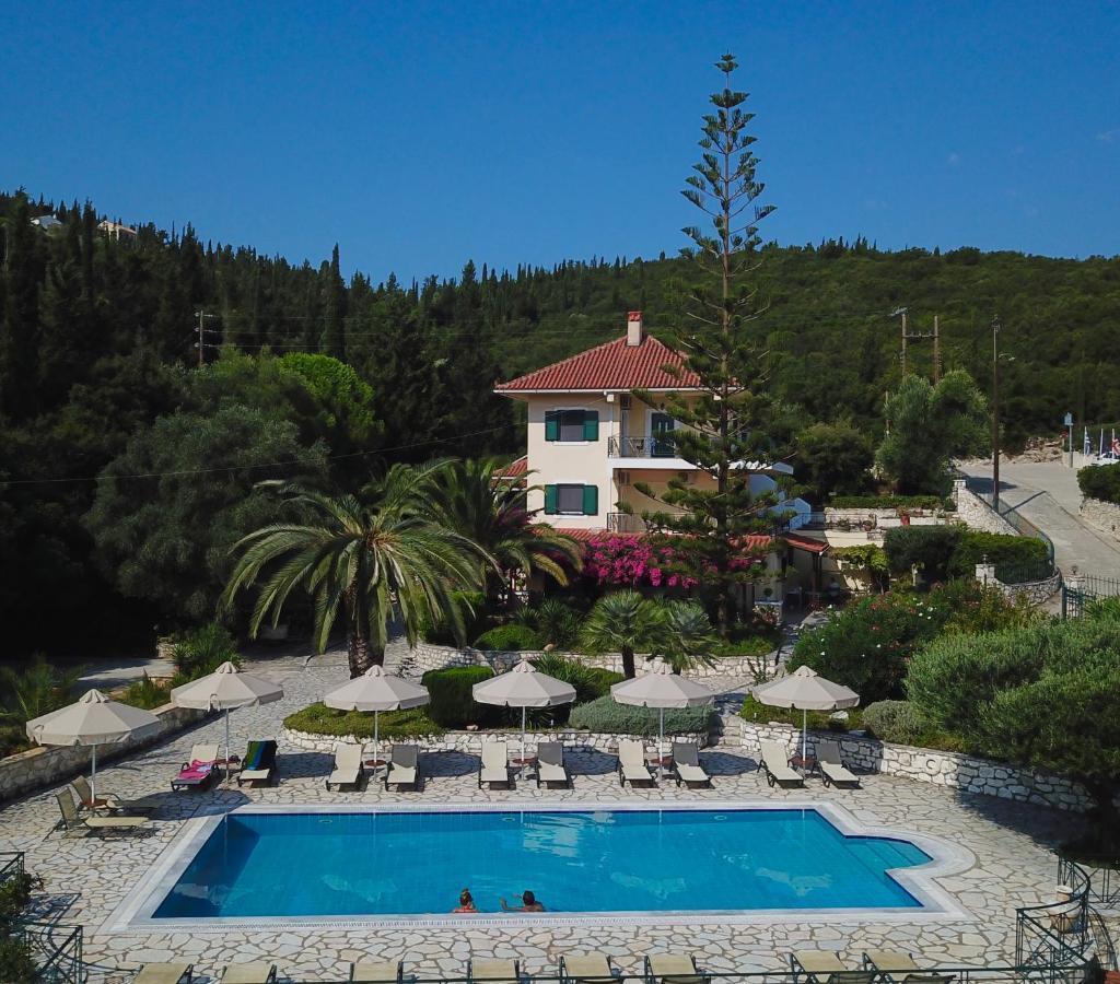 Panorama Apartments Fiscardo Fiskardo Bagian luar foto